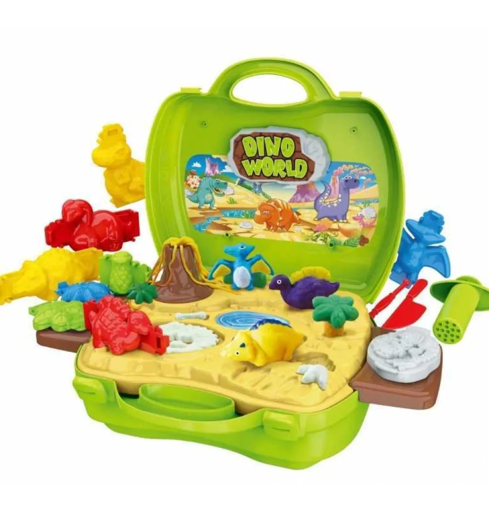 Kapaxko Maletín Plastilina Dinosaurios