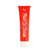 Maquillaje crema en tubo rojo
