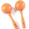 Maracas de plástico con arena