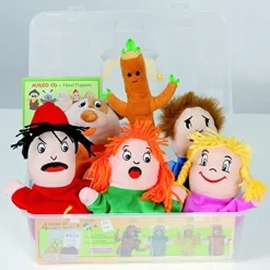 Marionetas de emociones con 2 caras (con descarga)