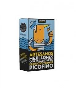 New Picofino Mejillones con Escabeche de Vermut - Lata 120 g