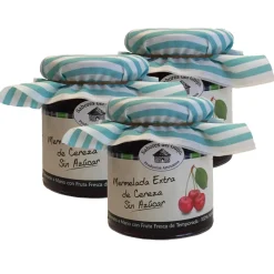 Mermelada de cereza sin azúcar - Pack 3 botes 280 g