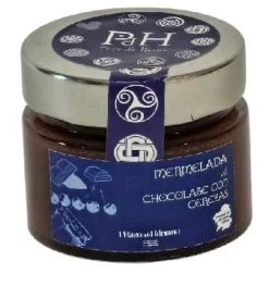 New Casa Hermo Delicatessen Mermelada de chocolate con cerezas PdH - Bpte de 100 g
