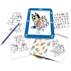 Online Bluey Mesa de Diseño de Dibujo de