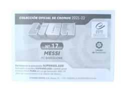 Online PANINI Messi Cromo Liga Este 21-22 Nº17