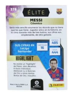 Messi Cromo Megacracks 20-21 Élite Panini