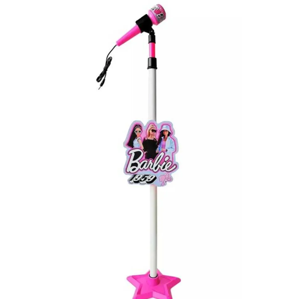 Micrófono Musical de pie Infantil de Barbie