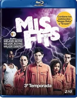 Misfits - Temporada 3 [Blu-ray] [blu_ray] [2012]