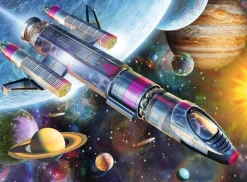 Misión en el espacio. Puzzle 100 piezas XXL