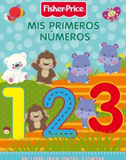 Mis primeros números. Un libro para pintar y contar.