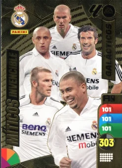 Panini España Miticos Invencible Galacticos Real Madrid cromo Adrenalyn XL 2024 2025 La liga 24/25