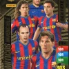 Miticos Invencible Sextete FC Barcelona cromo Adrenalyn XL 2024 2025 La liga 24/25