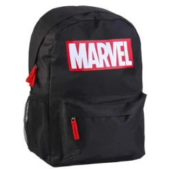 Marvel Mochila escolar Casual Back To Negra