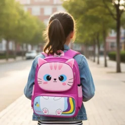 Mochila infantil escolar Animales 3D