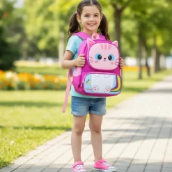 Mochila infantil escolar Animales 3D