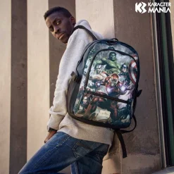 Mochila Karactermania Fight Fan Marvel Los Vengadores Troupe 31x44x18 cm