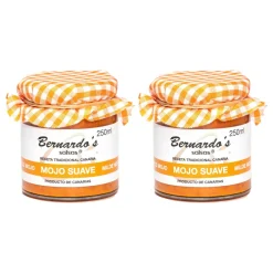 Clearance Bernardo´s Mermelada Mojo Rojo Suave 2x250 ml.