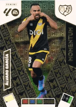 Momentum Álvaro García - Rayo Vallecano 2025-26 Cromo Panini Adrenalyn XL La Liga 25/26