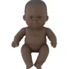 Muñeca bebé africana (21 cm)