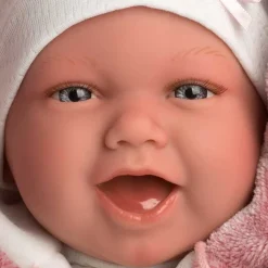 New Llorens Muñeca Bebe Mimi Sonrisas Chaqueta