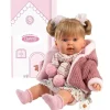 Hot Llorens Muñeca Bebé Llorona Alexandra con chaqueta -