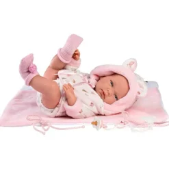 Hot Llorens Muñeca Bebé Nica RN Baño Newborn - cuerpo de Vinyl