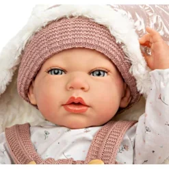 Sale Arias Muñeca Bebé Reborn Sandra con manta super realista