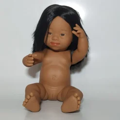 Outlet Miniland Muñeca latinoamericana Síndrome de Down (38 cm)