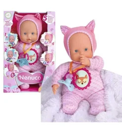 New Nenuco (Famosa) Muñeca Nenuco Blandito 5 Funciones Rosa