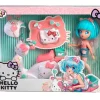 Muñeca Pretty rosa con Moto Hello Kitty