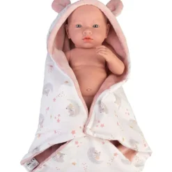 Best Famosa Muñeca Real Baby con manta Cuerpo Vinyl