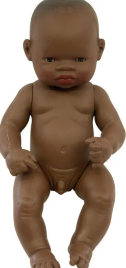 Muñeco bebé africano (32 cm)