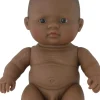 Miniland Muñeco bebé latinoamericano (21 cm)