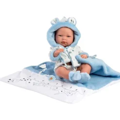 Muñeco Bebé Nico RN Baño Newborn - cuerpo de Vinyl