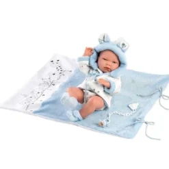 Muñeco Bebé Nico RN Baño Newborn - cuerpo de Vinyl