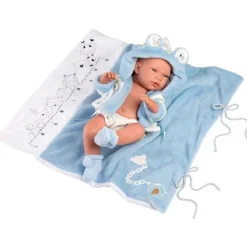 Muñeco Bebé Nico RN Baño Newborn - cuerpo de Vinyl