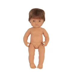 Muñeco caucásico pelirrojo (38 cm)