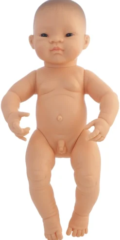 Muñeco recién nacido asiático (40 cm)