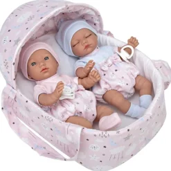 Muñecos Babis Gemelos con capazo