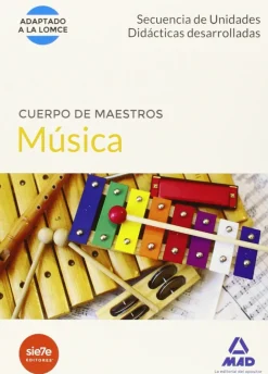 New Mad Musica. Secuencia de Unidades Didácticas Desarrolladas. Cuerpo de maestros.