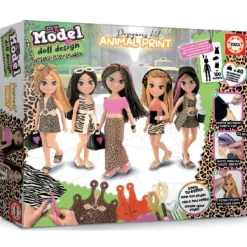 Educa Borras My Model Doll Design Animal Print