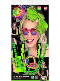 Neón Pink the 80S Fashion Accesories