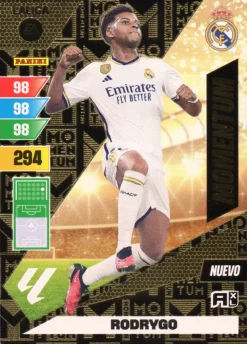 Nuevo Momentum Rodrygo - Real Madrid cromo Adrenalyn XL 2023 2024 La liga 23/24