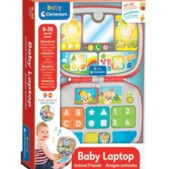 Hot Clementoni Ordenador portátil Infantil Baby Laptop Amigos Animales
