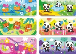 Online Educa-Borras Ordena las series con el panda Bimba