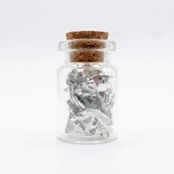 Discount Mineralogística Oro, Plata y Cobre laminados en botellita