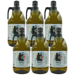 Pack Aires Familiar Aceite de Oliva Virgen Extra 6 x 2 L