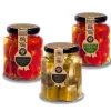 Botularium Pack aperitivo 2 unidades de pepperoncini rellenos y pepinillos rellenos 250g