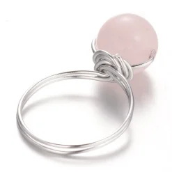 Outlet Creatulote Pack de 3 anillos con minerales rígidos 19 mm diámetro