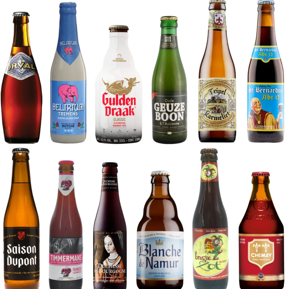 Pack degustación 24 cervezas belgas